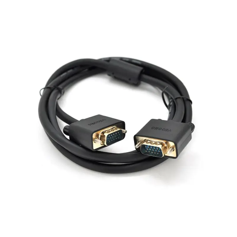 Кабель Veggieg VGA - VGA (M/M), 1.5 м, Black (YT-VGA(M)/(M)3+6VG-1.5/19693) Кабель Veggieg VGA - VGA (M/M), 1.5 м, Black (YT-VGA(M)/(M)3+6VG-1.5/19693)