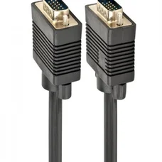 Кабель Cablexpert VGA - VGA (M/M), подвійне екранування, з 2-ма феритами, 1.5 м, чорний (CCB-PPVGA-1.5M)
