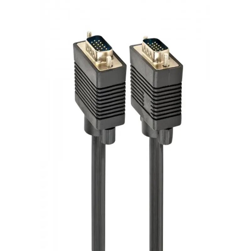 Кабель Cablexpert VGA - VGA (M/M), подвійне екранування, з 2-ма феритами, 1.5 м, чорний (CCB-PPVGA-1.5M) Кабель Cablexpert VGA - VGA (M/M), подвійне екранування, з 2-ма феритами, 1.5 м, чорний (CCB-PPVGA-1.5M)