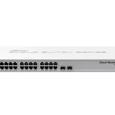 Комутатор MikroTik CRS326-24G-2S+RM