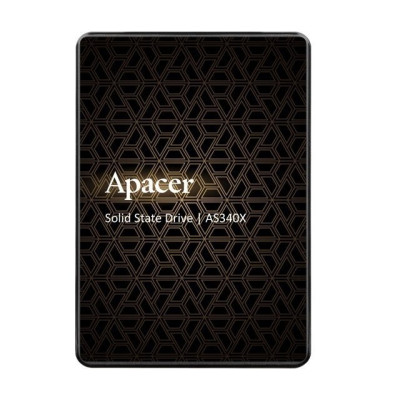 Накопичувач SSD 240GB Apacer AS340X 2.5" SATAIII TLC (AP240GAS340XC-1)