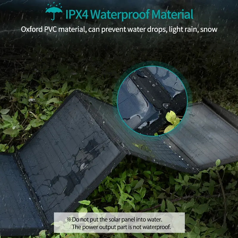 Сонячний зарядний пристрій Choetech 100W Foldable Solar Charger (SC009) Сонячний зарядний пристрій Choetech 100W Foldable Solar Charger (SC009)