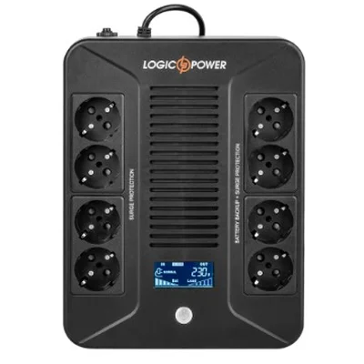 Джерело безперебійного живлення LogicPower LP-UL800VA-8PS