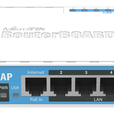 Бездротовий маршрутизатор MikroTik hAP (RB951Ui-2ND)