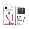 Кабель SkyDolphin SR26 Braided Wire 3.5 мм - Lightning (M/M), 1 м, Black (AUX-000069)