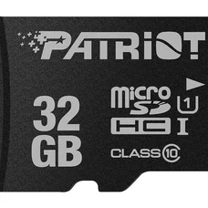 Карта пам`яті MicroSDHC 32GB UHS-I Class 10 Patriot LX (PSF32GMDC10)