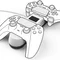 Зарядний пристрій SpeedLink Jazz USB Charger для Sony PS5 White (SL-460001-WE)