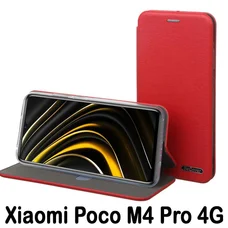 Чохол-книжка BeCover Exclusive для Xiaomi Poco M4 Pro 4G Burgundy Red (707924)