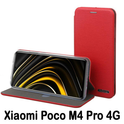 Чохол-книжка BeCover Exclusive для Xiaomi Poco M4 Pro 4G Burgundy Red (707924)