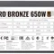 Блок живлення AeroCool Aero Bronze 650 (ACPB-AR65AEC.11) 650W