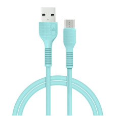 Кабель ACCLAB AL-CBCOLOR-M1MT USB - micro USB (M/M), 1.2 м, Mint (1283126518140)