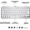 Клавіатура бездротова Logitech MX Keys Mini For Business Pale Gray (920-010609)