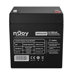 Акумуляторна батарея Njoy GP05122F 12V 5AH (BTVACEUOATF2FCN01B) AGM