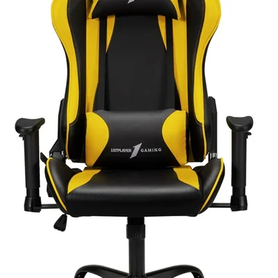 Крісло для геймерів 1stPlayer S01 Black-Yellow