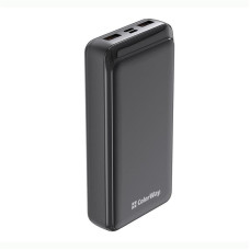 Універсальна мобільна батарея ColorWay Slim 20000mAh Black (CW-PB200LPD2BK)