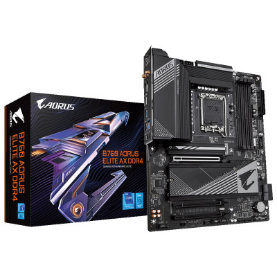 Материнська плата Gigabyte B760 Aorus Elite AX Socket 1700