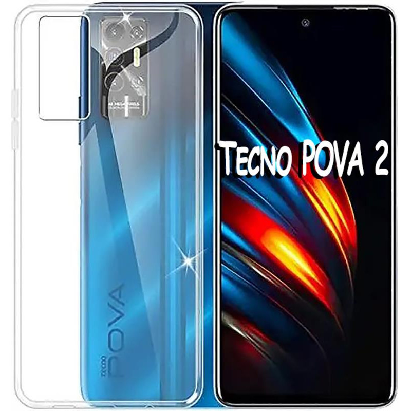 Чохол-накладка BeCover для Tecno Pova 2 (LE7n) Transparancy (708665)