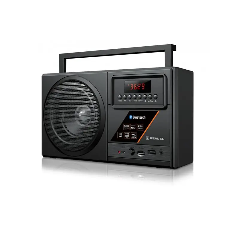 Радіоприймач REAL-EL X-700 Black Радіоприймач REAL-EL X-700 Black