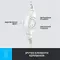 Гарнітура Logitech H390 USB White (981-001286)