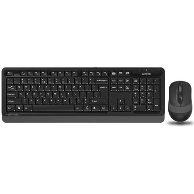 Комплект (клавіатура, мишка) бездротовий A4Tech FG1012S Black/Grey