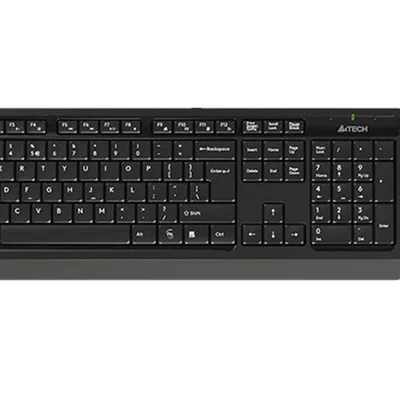 Комплект (клавіатура, мишка) бездротовий A4Tech FG1012S Black/Grey