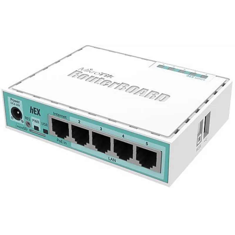 Маршрутизатор MikroTik RouterBOARD RB750GR3 hEX Маршрутизатор MikroTik RouterBOARD RB750GR3 hEX