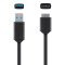 Кабель Belkin USB - micro USB Type-B V3.0 (M/M), 5 Gbps, 0.9 м, Black (F3U166bt03-BLK)