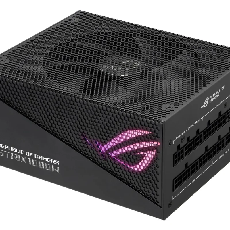 Блок живлення Asus ROG Strix PCIE5 1000W Gold Aura Edition (90YE00P1-B0NA00)