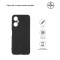 Чохол-накладка Armorstandart Matte Slim Fit для Infinix Hot 20 5G (X666B) Camera cover Black (ARM66405)