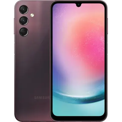 Смартфон Samsung Galaxy A24 SM-A245 6/128GB Dual Sim Dark Red (SM-A245FDRVSEK)