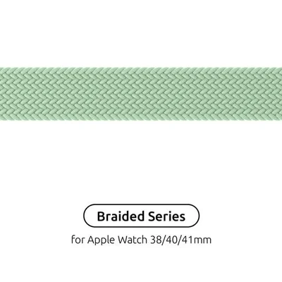 Ремінець Armorstandart Braided Solo Loop для Apple Watch 38mm/40mm/41mm Mint Size 4 (132 mm) (ARM64901)