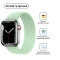 Ремінець Armorstandart Braided Solo Loop для Apple Watch 38mm/40mm/41mm Mint Size 4 (132 mm) (ARM64901)