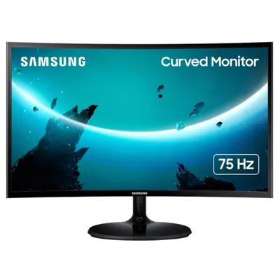 Монiтор Samsung 27"Curved LS27C360 (LS27C360EAIXCI) VA Black