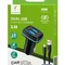 Автомобільний зарядний пристрій SkyDolphin SZ18L (2USB, 3.4A) Black (AZP-000099) + кабель Lightning