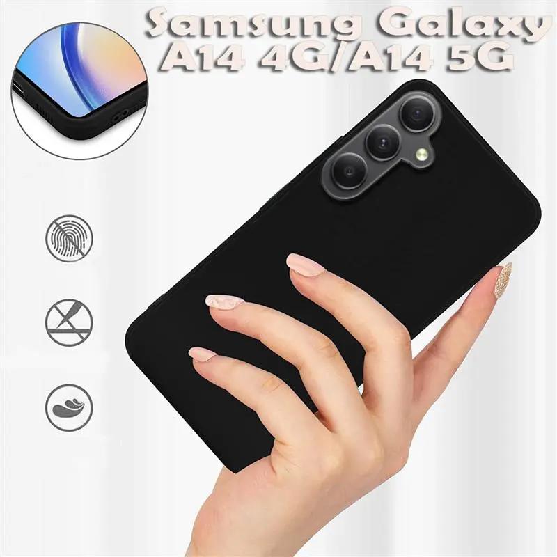 Чохол-накладка BeCover для Samsung Galaxy A14 SM-A145/A14 G5 SM-A146 Black (708978) Чохол-накладка BeCover для Samsung Galaxy A14 SM-A145/A14 G5 SM-A146 Black (708978)