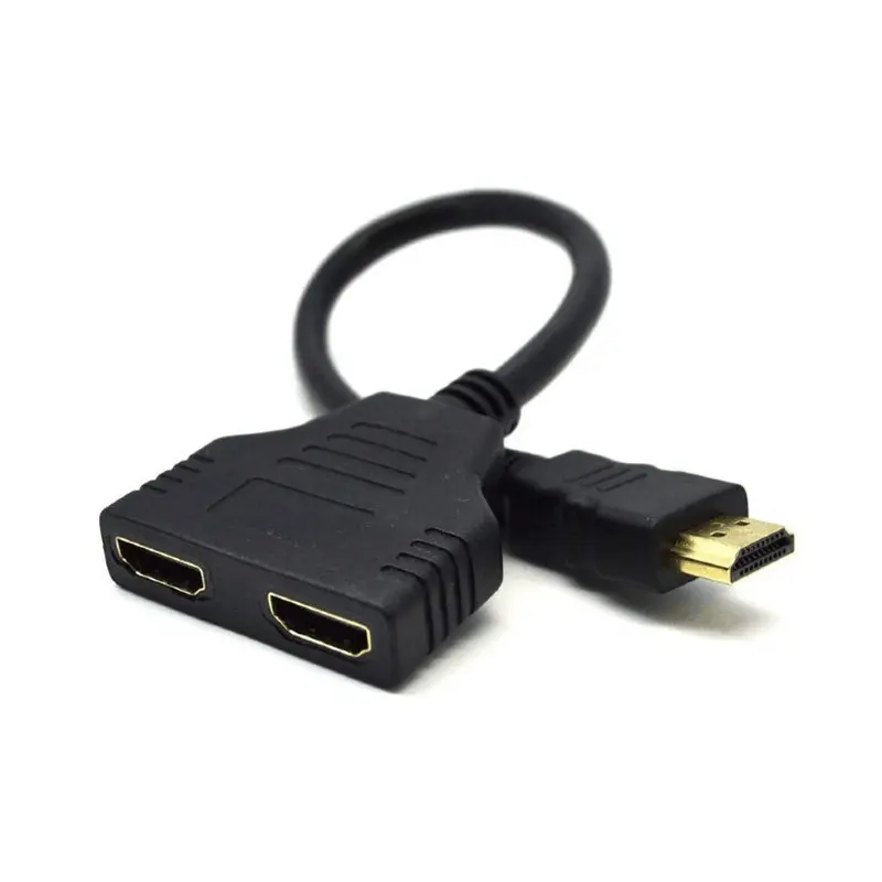 Кабель-розгалужувач Cablexpert HDMI - 2хHDMI (M/F), 0.3 м, Black (DSP-2PH4-04) Кабель-розгалужувач Cablexpert HDMI - 2хHDMI (M/F), 0.3 м, Black (DSP-2PH4-04)