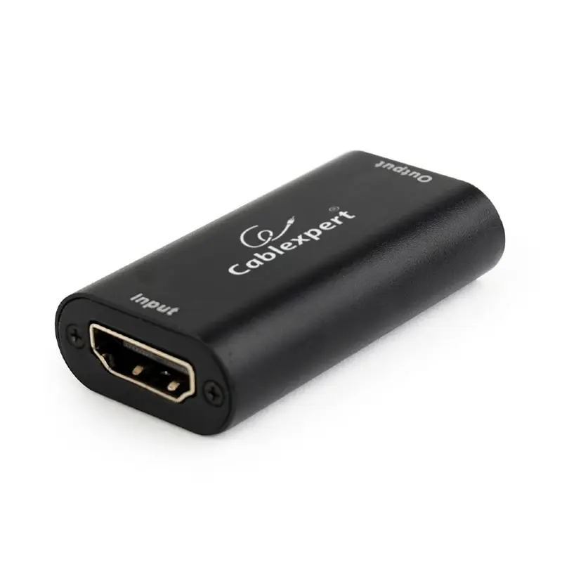 Ретранслятор Cablexpert HDMI - HDMI (F/F), 19+19пин, Black (DRP-HDMI-02) Ретранслятор Cablexpert HDMI - HDMI (F/F), 19+19пин, Black (DRP-HDMI-02)