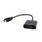 Адаптер Cablexpert HDMI - VGA V 1.4 (M/F), 0.15 м, Black (A-HDMI-VGA-03)