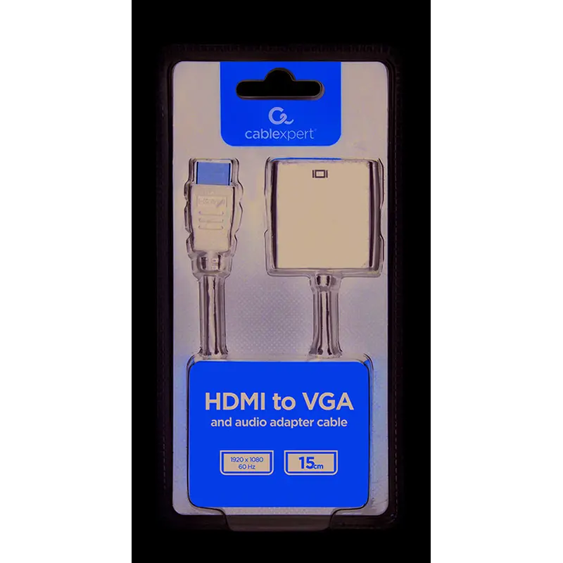 Адаптер Cablexpert HDMI - VGA V 1.4 (M/F), 0.15 м, Black (A-HDMI-VGA-03) Адаптер Cablexpert HDMI - VGA V 1.4 (M/F), 0.15 м, Black (A-HDMI-VGA-03)