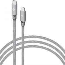 Кабель Intaleo CBGNYTT1 USB Type-C - USB Type-C (M/M), 60W, 1 м, Grey (1283126559501)
