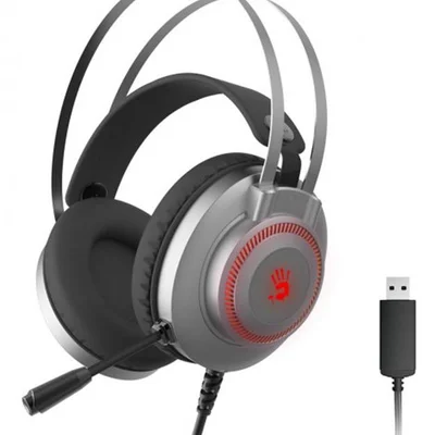 Гарнітура A4Tech Bloody J200S Silver+Grey