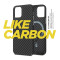 Чохол-накладка Armorstandart LikeCarbon MagCase для Apple iPhone 13 Pro Max Black (ARM66362)