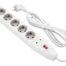 Мережевий фільтр 2E 5хSchuko, 2 м (2E-SP515M2WH)