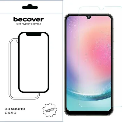 Захисне скло BeCover для Samsung Galaxy A14 SM-A145/A14 5G SM-A146 Crystal Clear Glass 3D (709260)