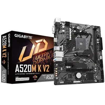 Материнська плата Gigabyte A520M K V2 Socket AM4