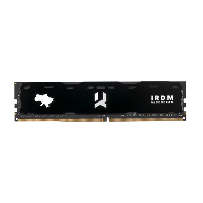 Модуль пам`ятi DDR4 8GB/3200 Goodram UKRAINA IRDM X Black (IRK-3200D464L16SA/8G)