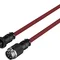 Кабель HyperX USB-A – USB-C, спіральний, 1.37 м Red/Black (6J677AA)