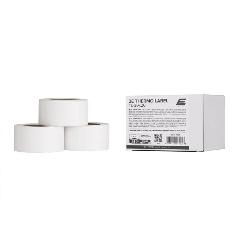 Термоетикетка 2E TL-30x20 3 рул (2E-TL-30X20)