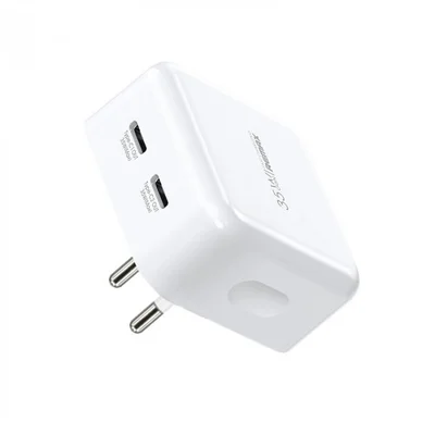 Мережевий зарядний пристрій Remax 35W PD + QC Fast Charger White (RP-U87)