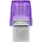 Флеш-накопичувач USB3.2 128GB Type-C Kingston DataTraveler microDuo 3C (DTDUO3CG3/128GB)
